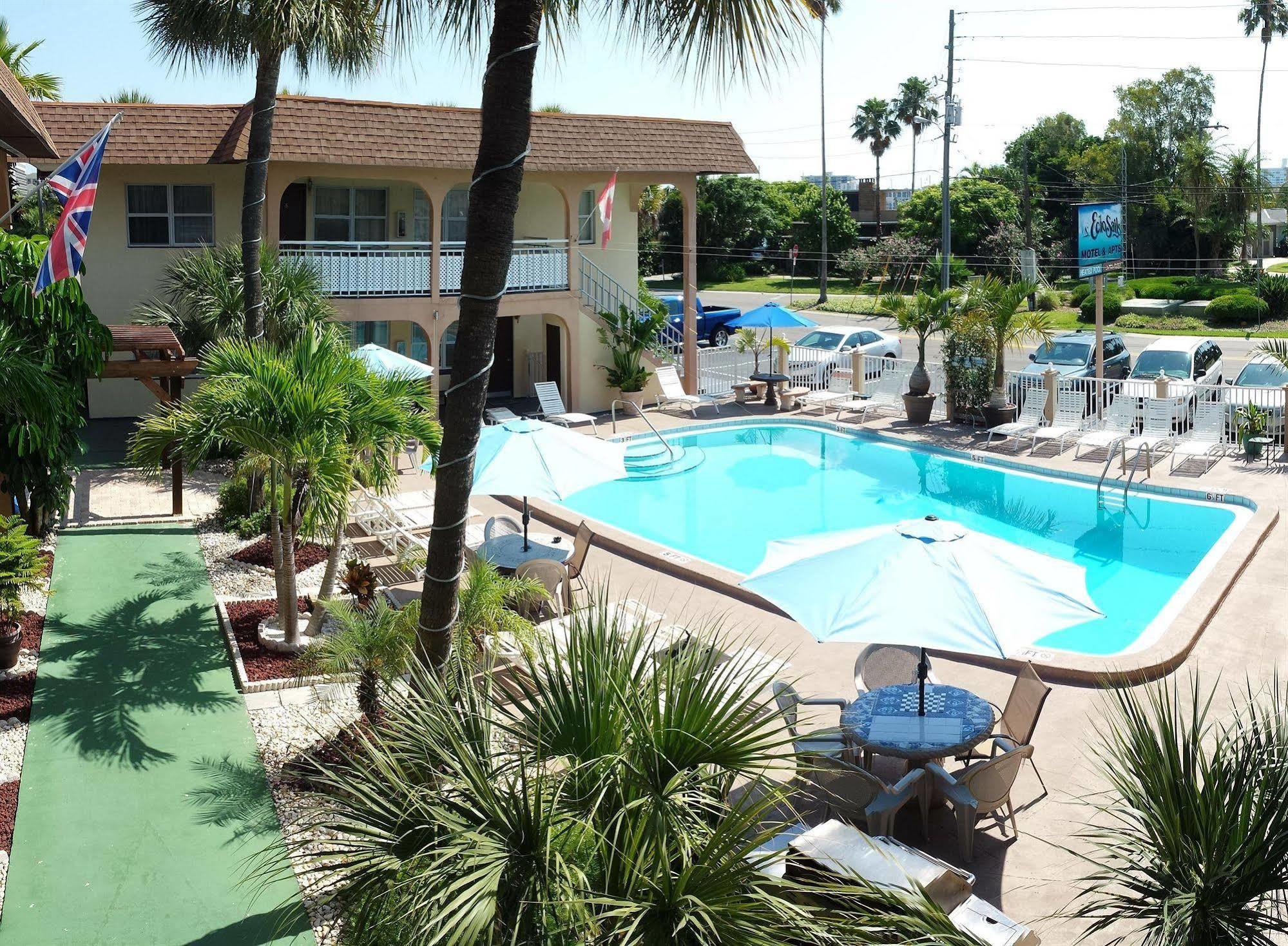 Echo Sails Motel Clearwater Beach Eksteriør billede
